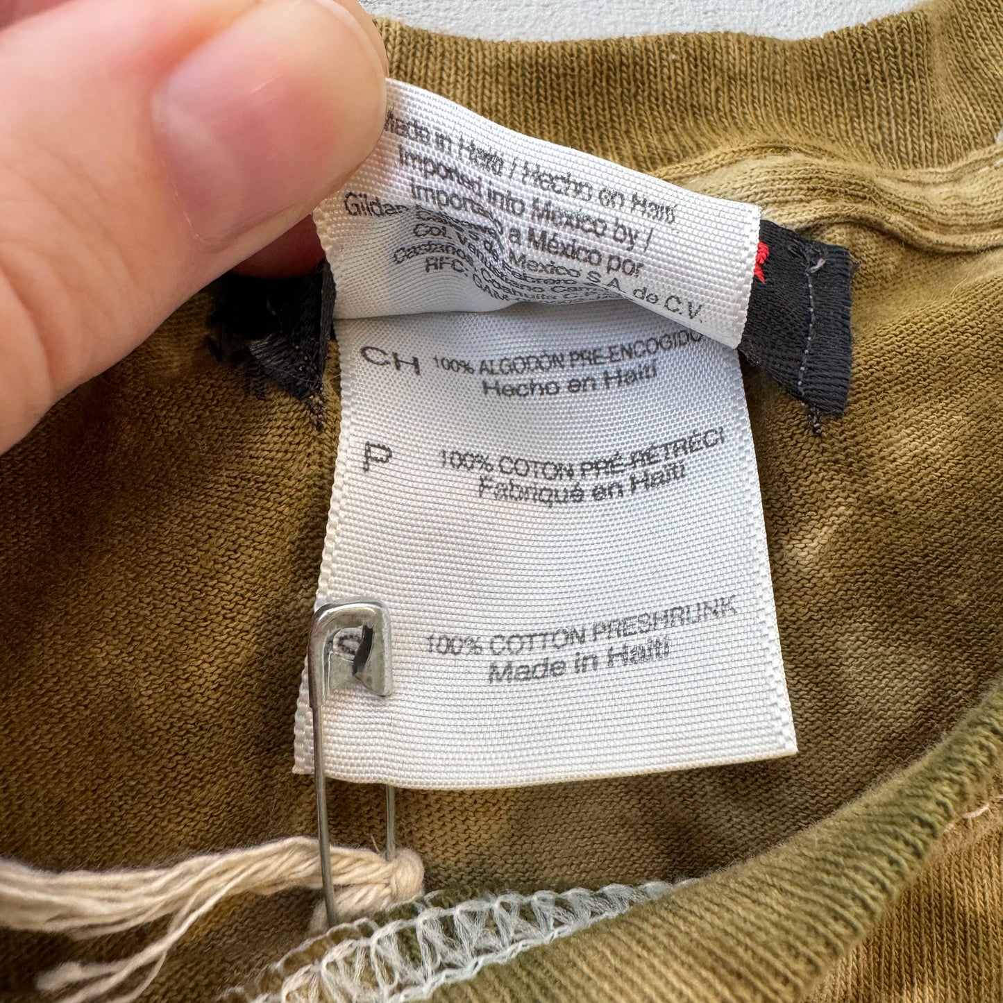 Bless This Mess - Embroidered Tie Dye Tee - Small