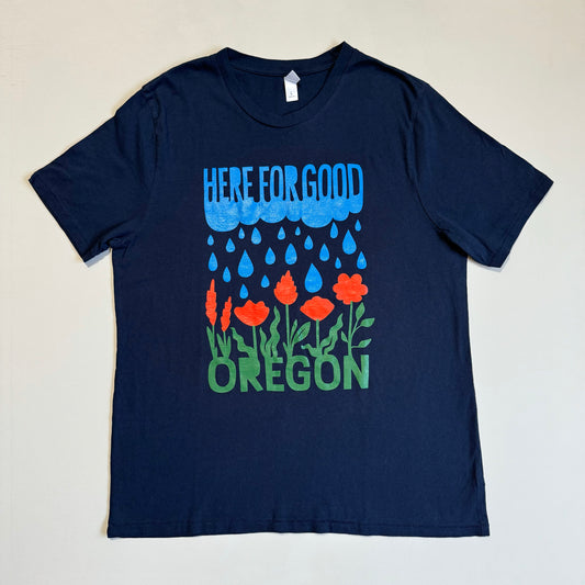 Here For Good Tee - Navy