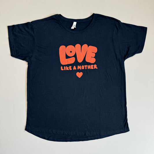 Love Like a Mother Tee - Navy