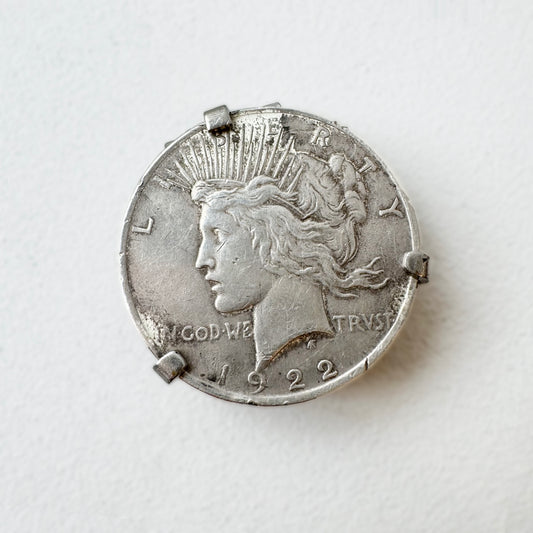 Peace Dollar Money Clip (1922)